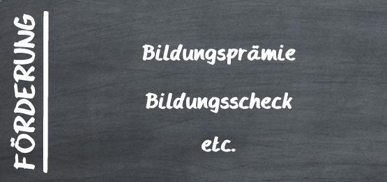 Förderung der Weiterbildung in Anspruch nehmen und Geld sparen im Lernstudio Barbarossa Hildesheim